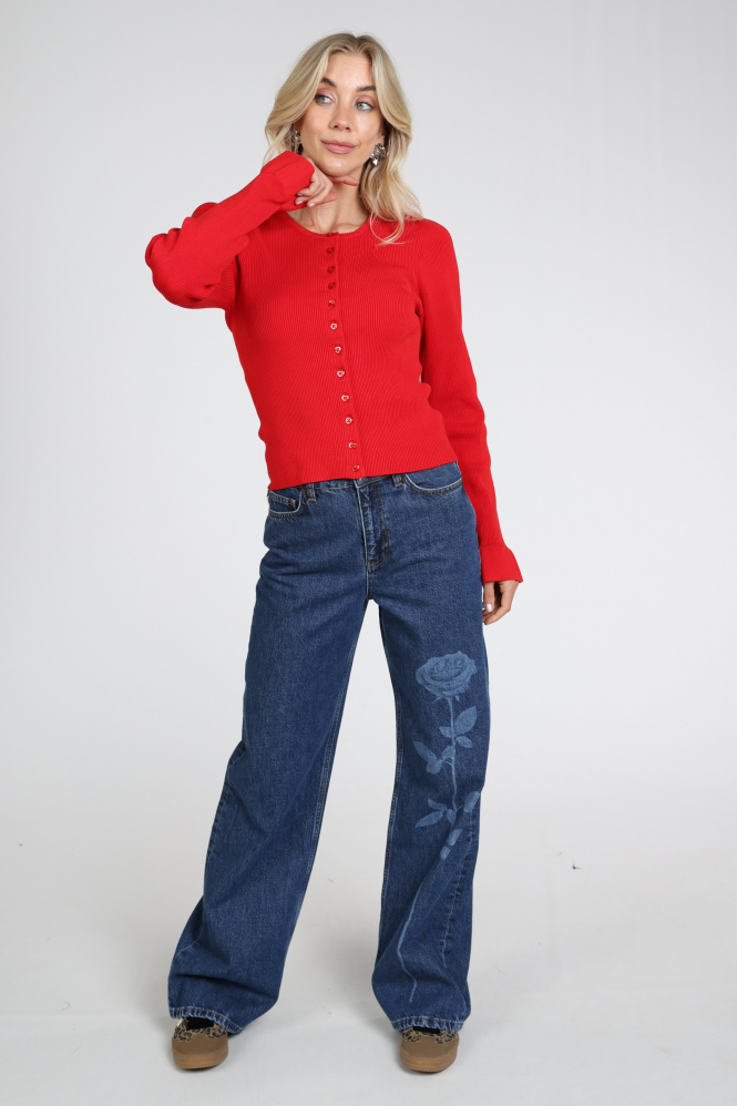 Fabienne Chapot CLTCAR30AW266313 Vest Rood