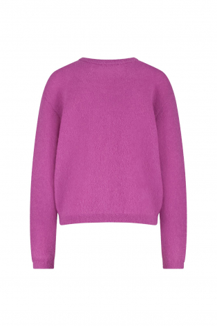Studio Anneloes Bibi mohair cardigan Roze