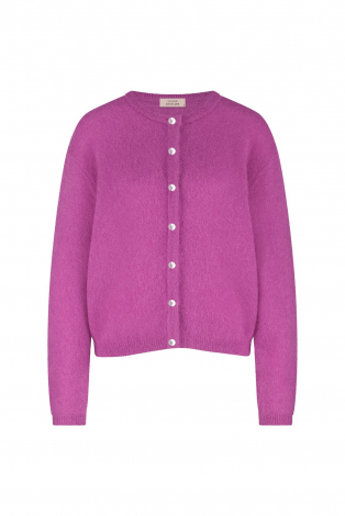 Studio Anneloes Bibi mohair cardigan Roze