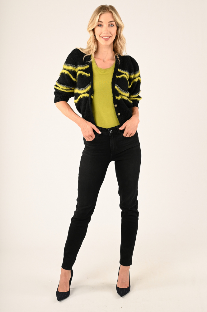 Liu Jo wf4366 Vest Zwart
