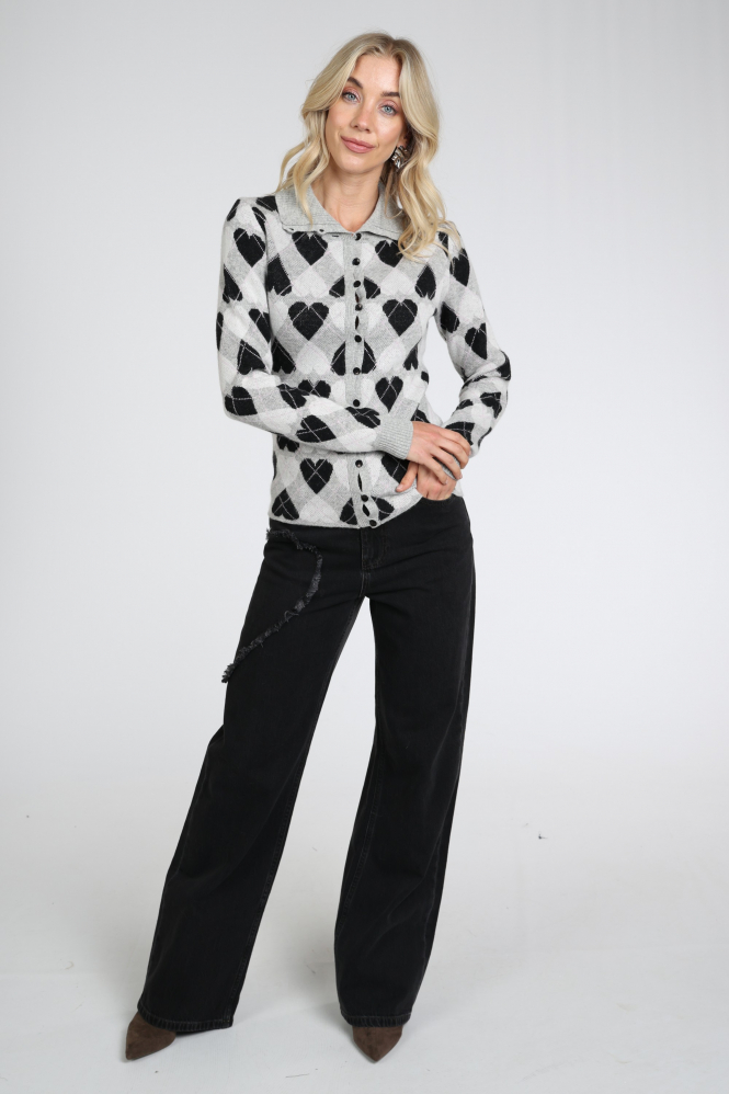 Fabienne Chapot CLTCAR27AW260313 Vest Grijs