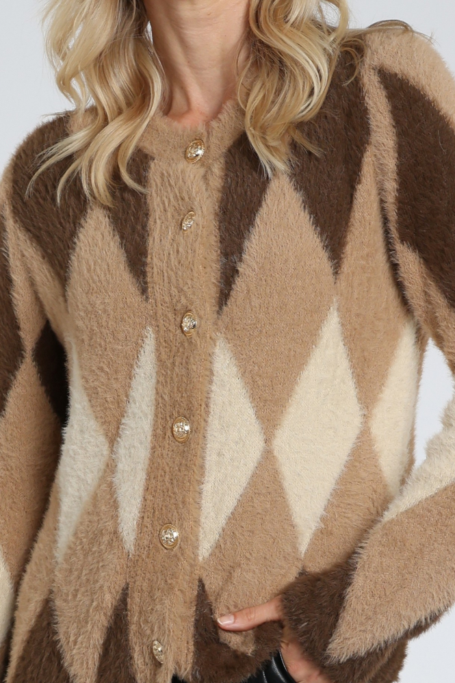 Geisha 64544-23 Vest Bruin