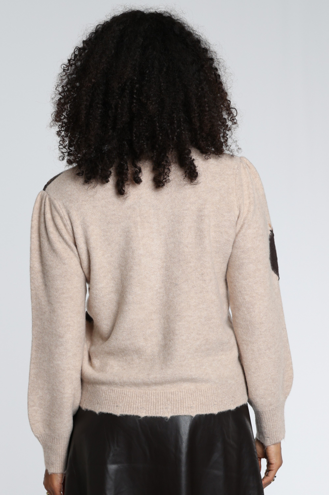 Monari 809895 Vest Beige