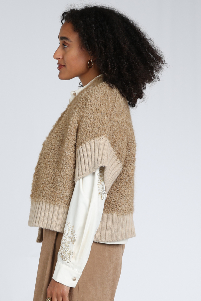 Nukus NKF05032 Vest Bruin