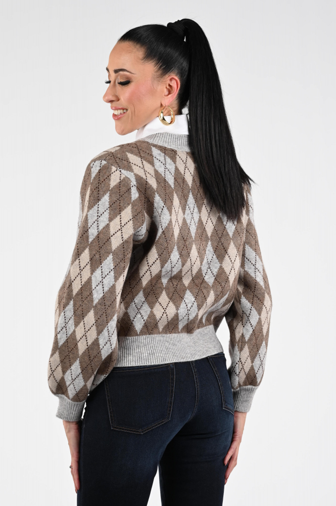Co'couture 32212 Row Vest Bruin