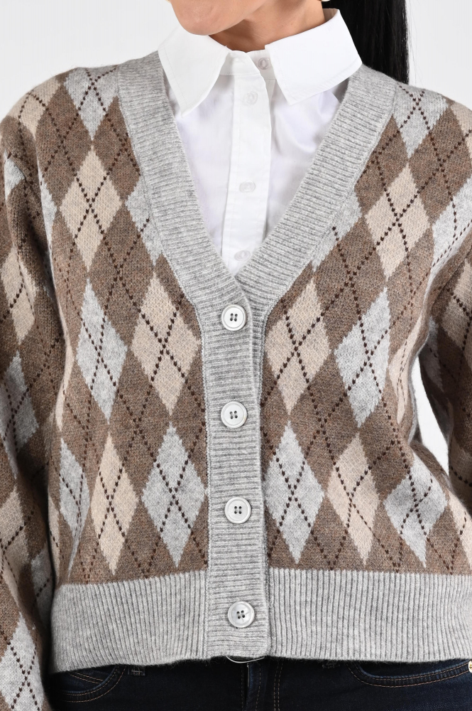 Co'couture 32212 Row Vest Bruin
