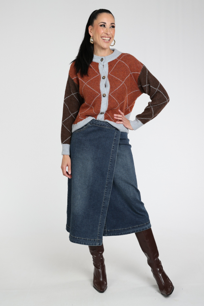 Geisha 64558-70 Vest Bruin