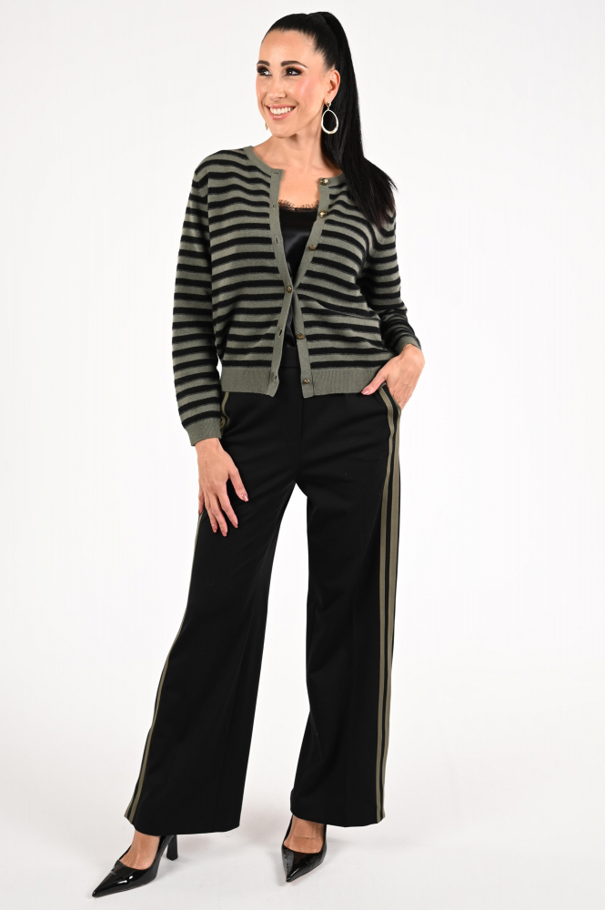 Luisa Cerano 428385-5871 Vest Groen