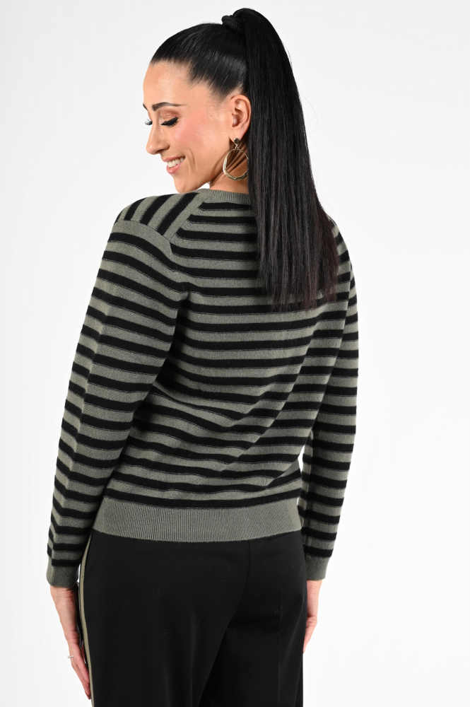 Luisa Cerano 428385-5871 Vest Groen