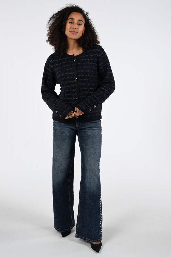 WithBlack Alfried Vest Blauw