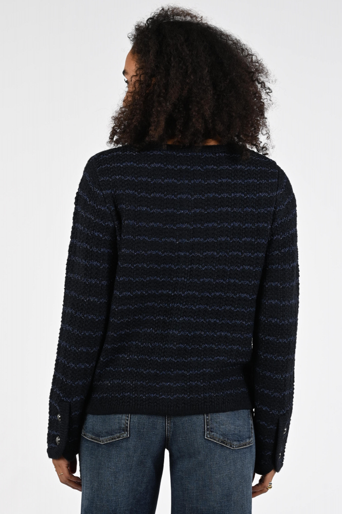 WithBlack Alfried Vest Blauw