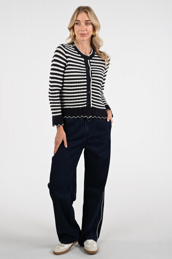 Geisha 64010-10 Vest Blauw