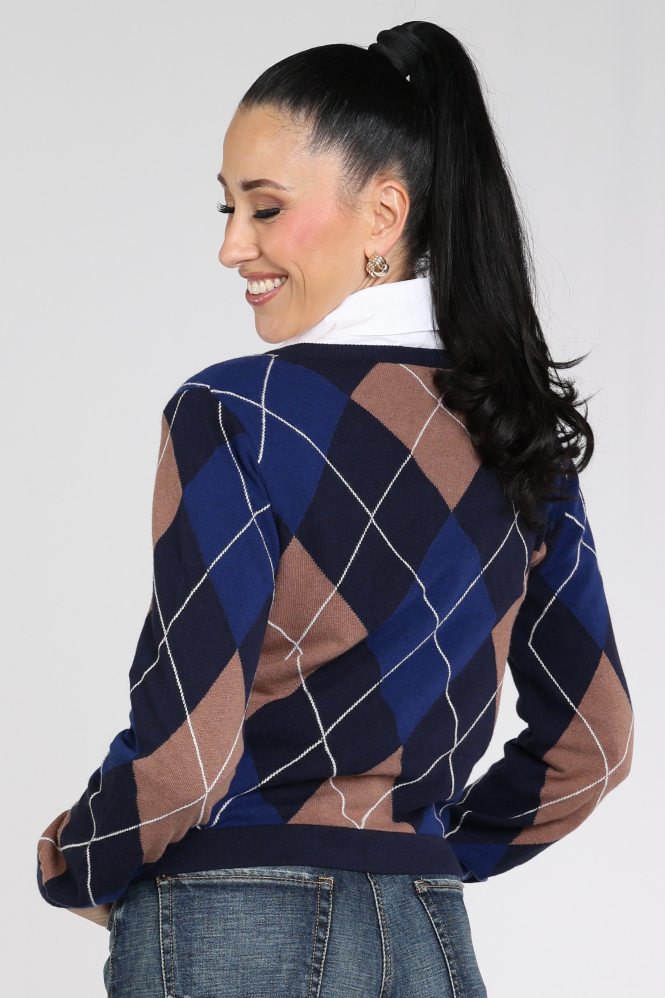 Monari 810353 Vest Blauw