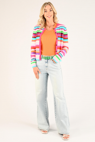 Fabienne Chapot Henry Cardigan Roze