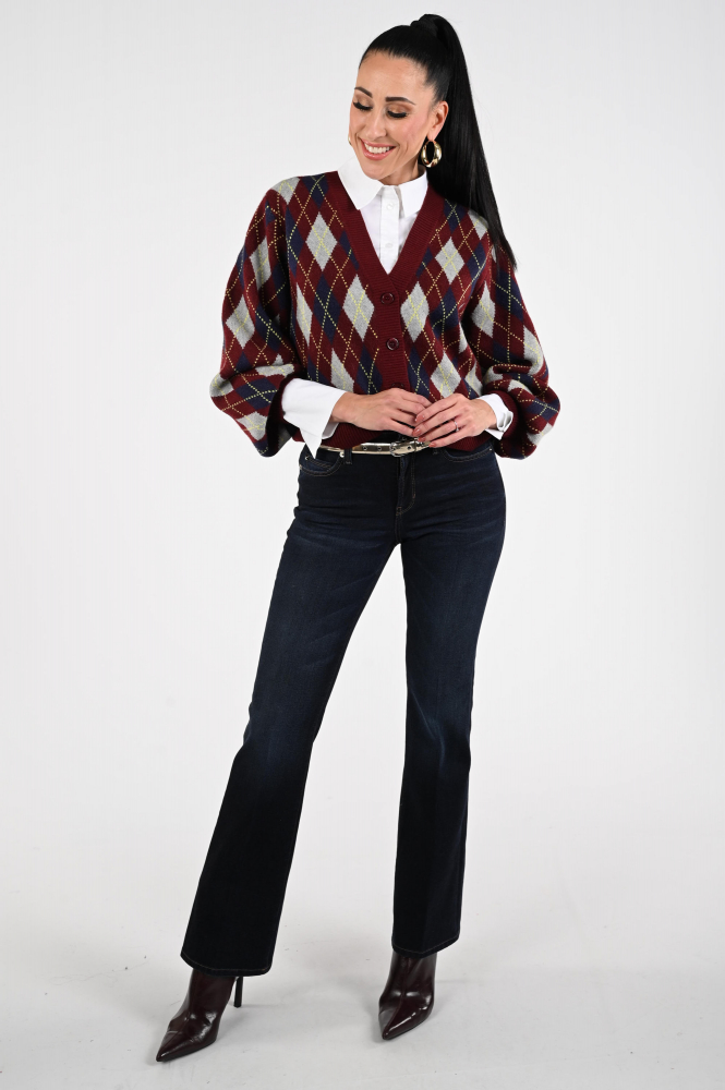 Co'couture 32212 Row Vest Rood
