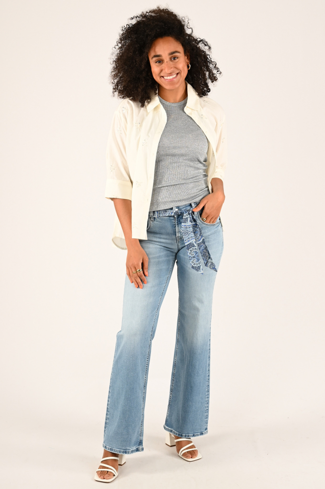 Co'couture sahara top 33069 Top Grijs