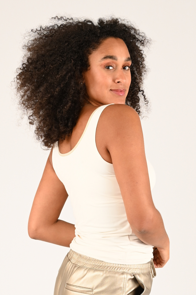 Nukus SS23105 Top Beige