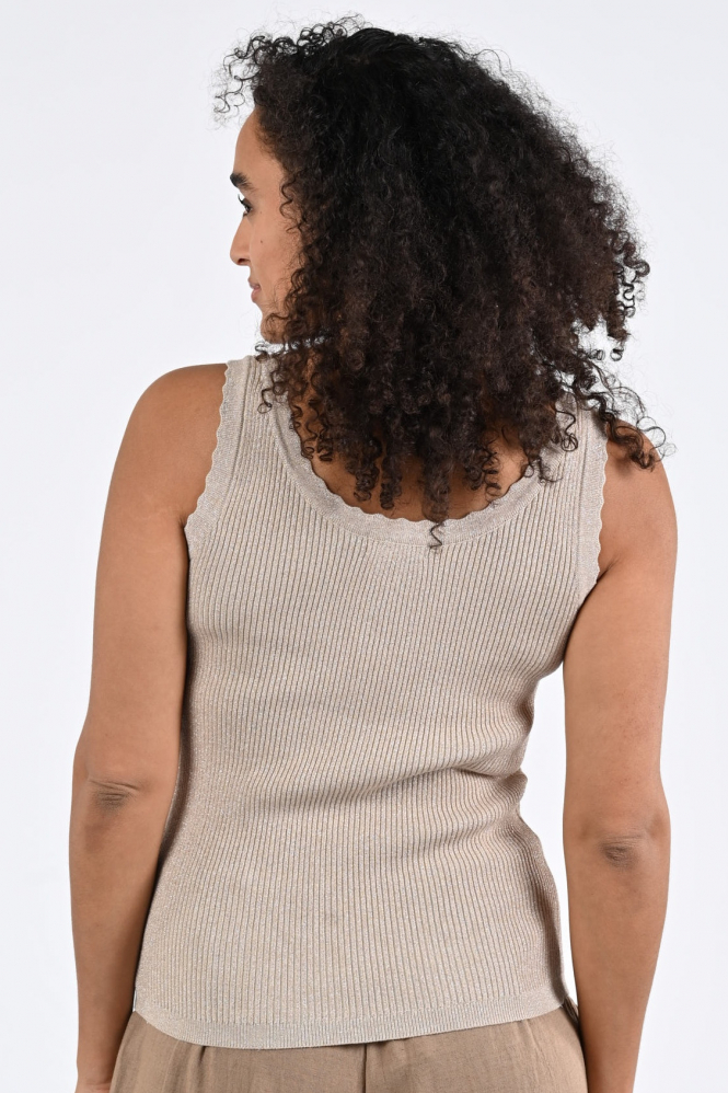 Geisha 64393-14 Top Beige