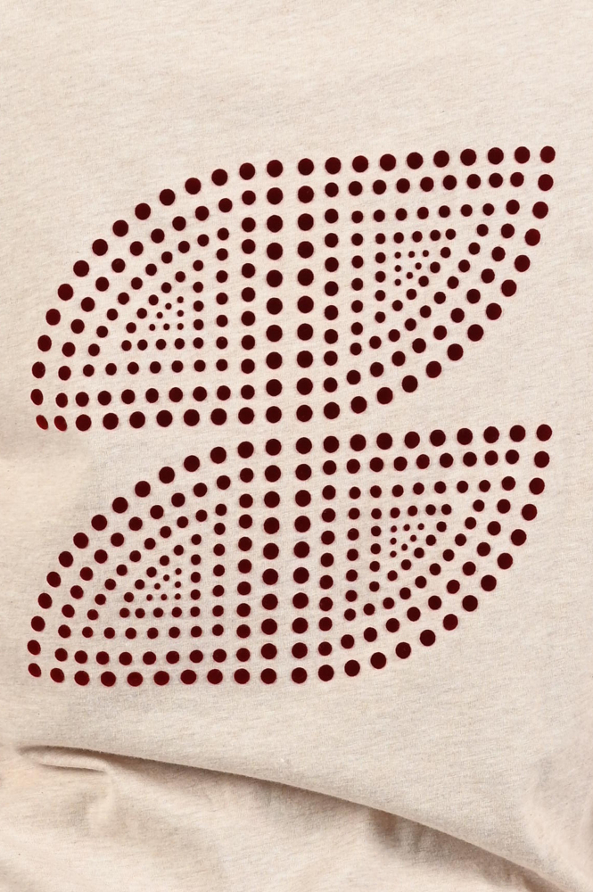 By-Bar Thelma dots top Top Beige