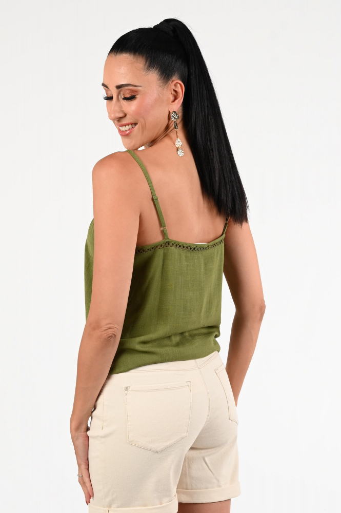 Geisha 53351-21 Top Groen