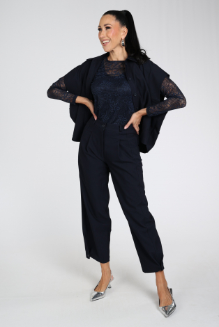 Aimée the label TonnyW6 lacetop Blauw