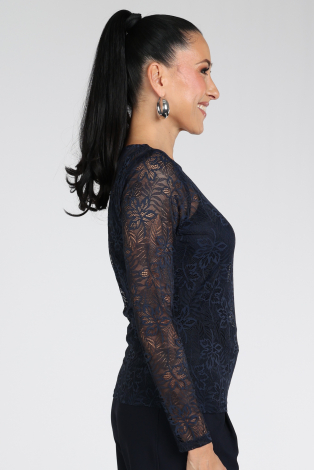 Aimée the label TonnyW6 lacetop Blauw