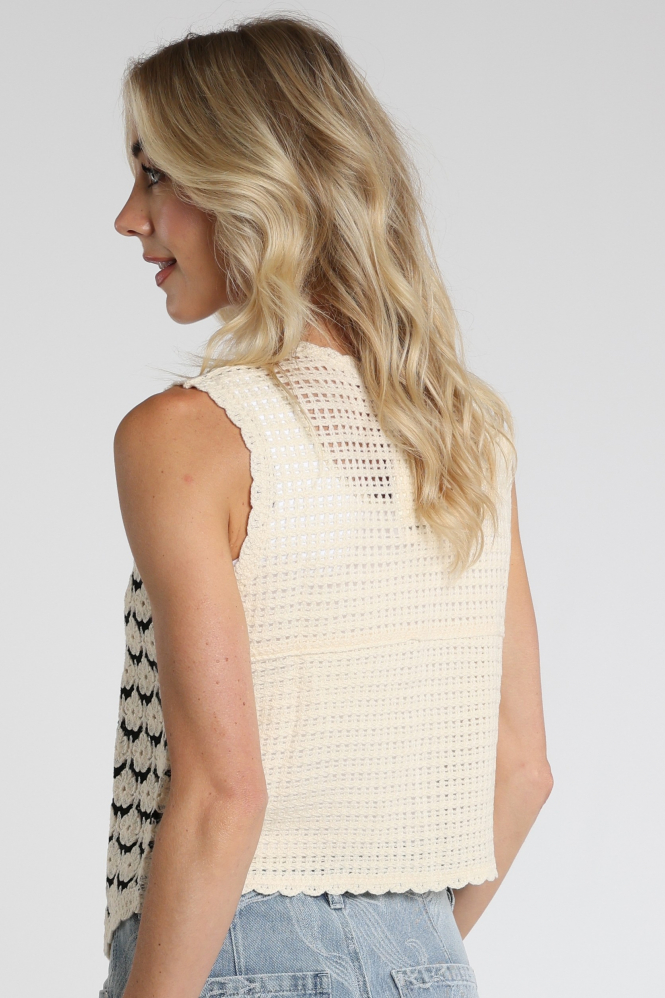 Geisha 64000-10 Top Zwart