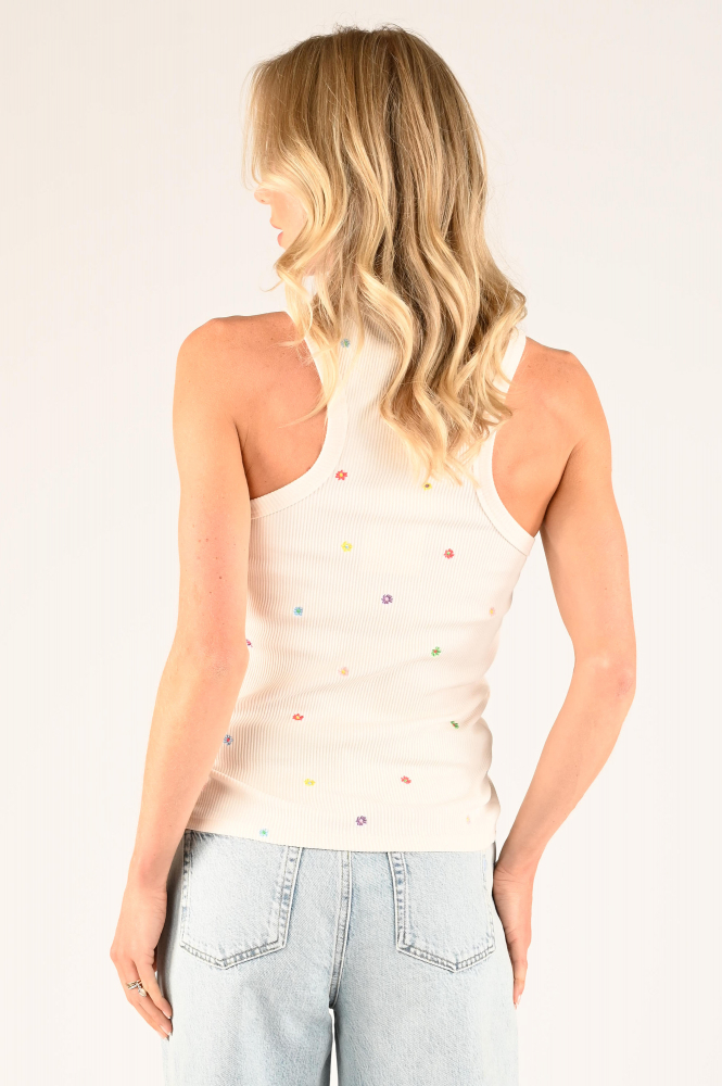 Fabienne Chapot Tanja Jersey Embr Top Wit