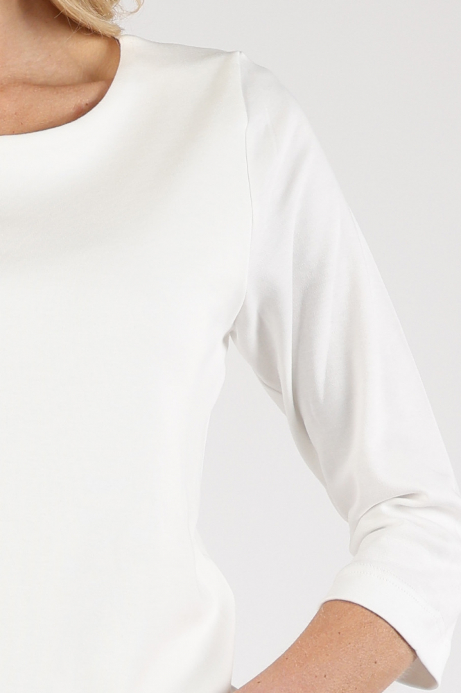 Zaida 346000 T-shirt driekwart mouw Wit