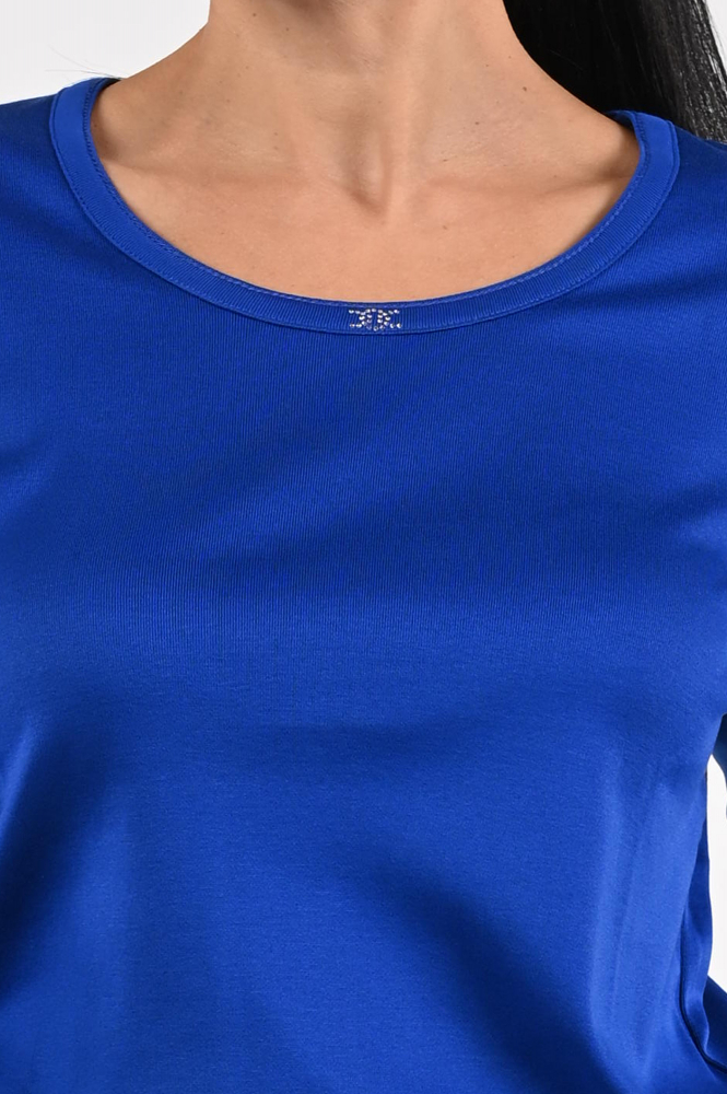 Efixelle 330008 T-shirt driekwart mouw Blauw