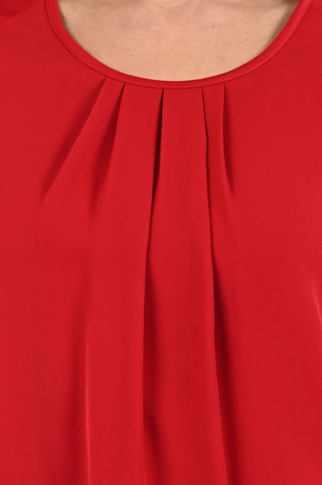 Frank walder 722426 T-shirt driekwart mouw Rood