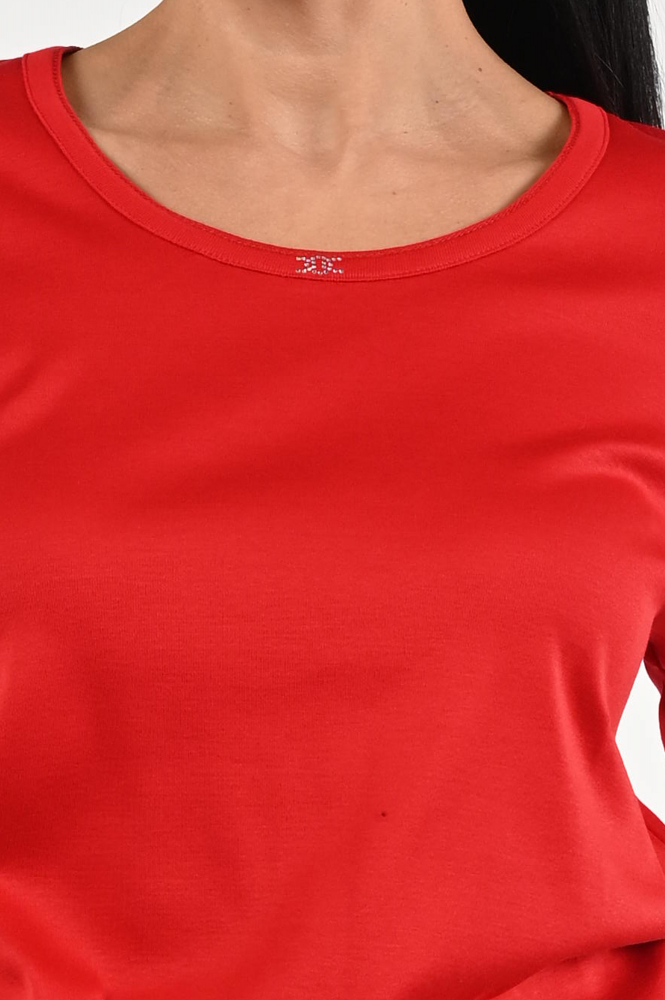 Efixelle 330008 T-shirt driekwart mouw Rood