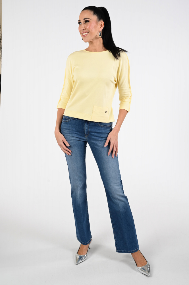 Marc Cain AA 48.34 J50 T-shirt driekwart mouw Geel