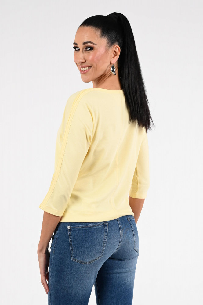 Marc Cain AA 48.34 J50 T-shirt driekwart mouw Geel