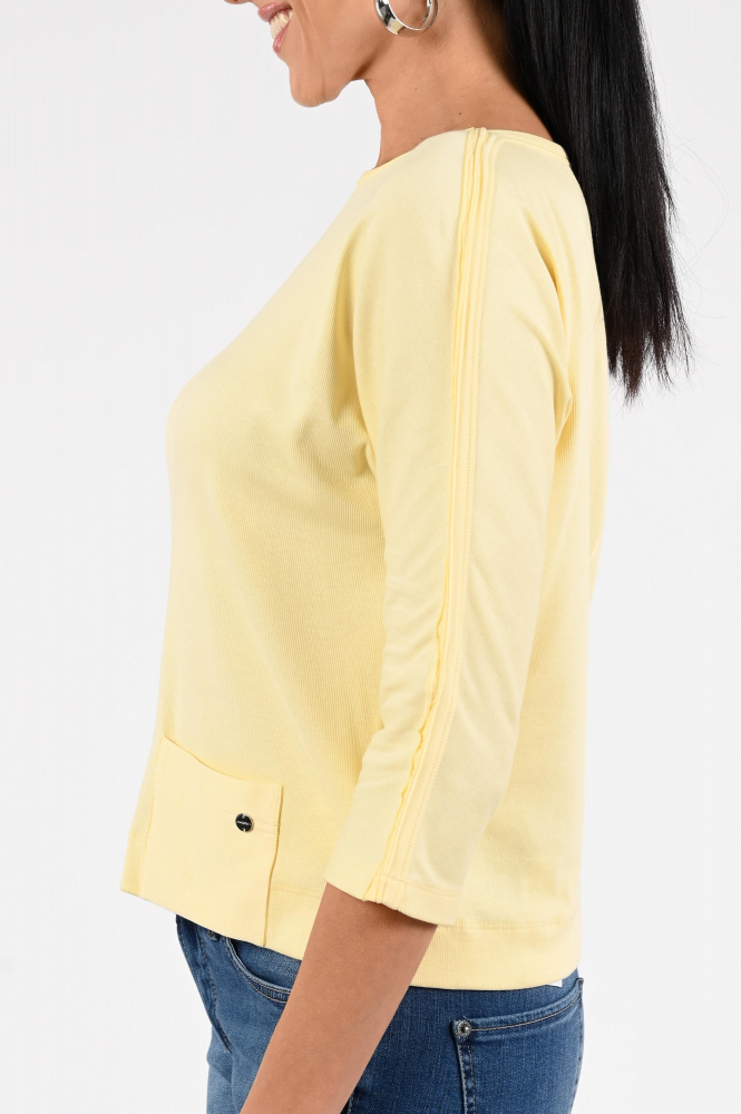 Marc Cain AA 48.34 J50 T-shirt driekwart mouw Geel