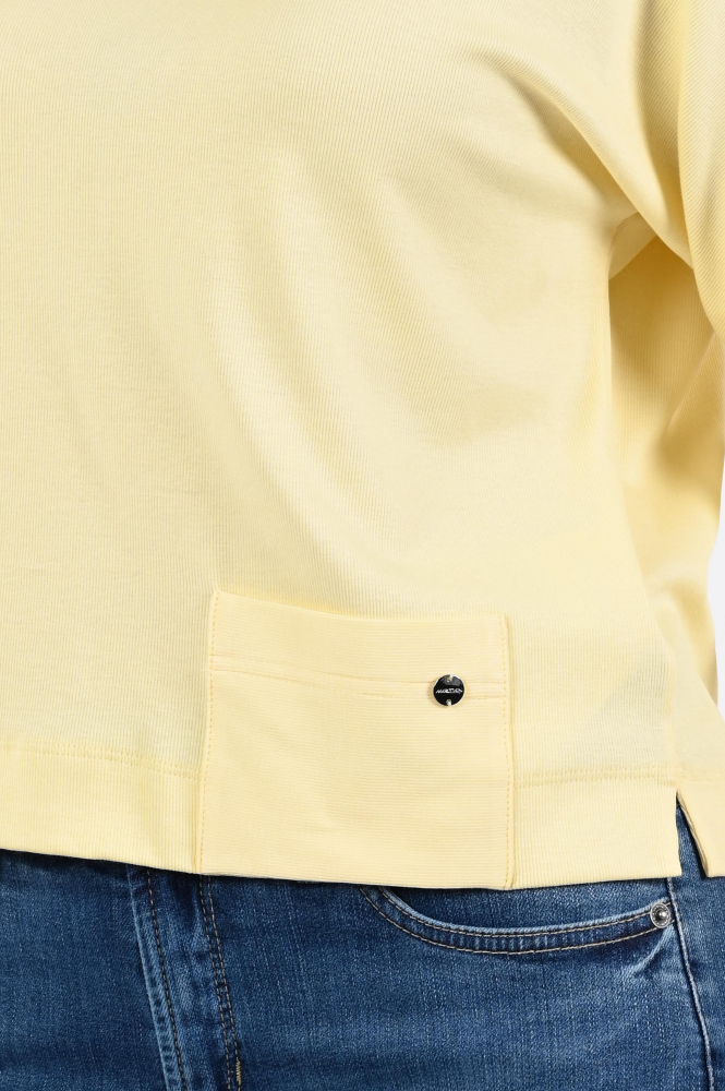 Marc Cain AA 48.34 J50 T-shirt driekwart mouw Geel