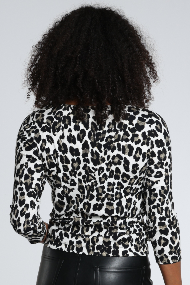 Zaida 356853 T-shirt driekwart mouw Zwart