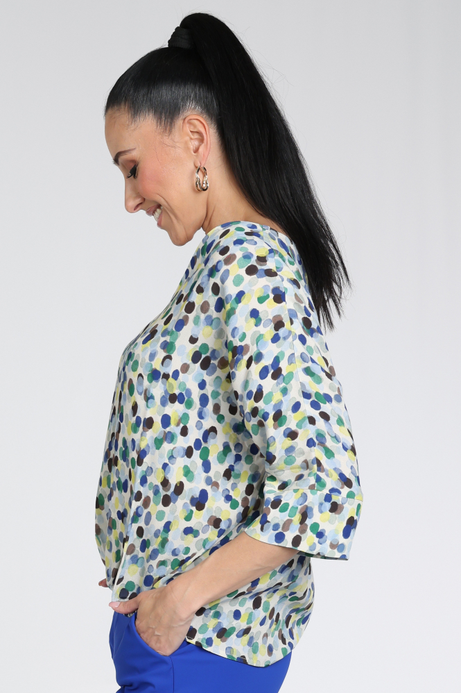 Studio Anneloes 13762 Didi T-shirt driekwart mouw Groen