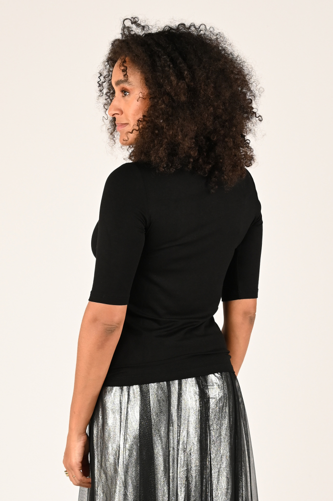 Emotions 224142 T-shirt korte mouw Zwart