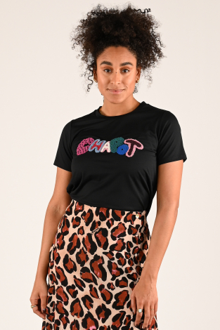 Fabienne Chapot CLT-TSH-15-AW24-9 Zwart