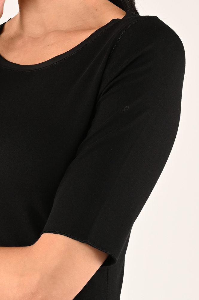 Marc Cain XC 48.13 J15 T-shirt korte mouw Zwart