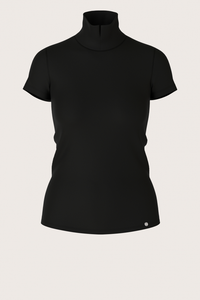 Marc Cain XA 48.55 J14 T-shirt korte mouw Zwart