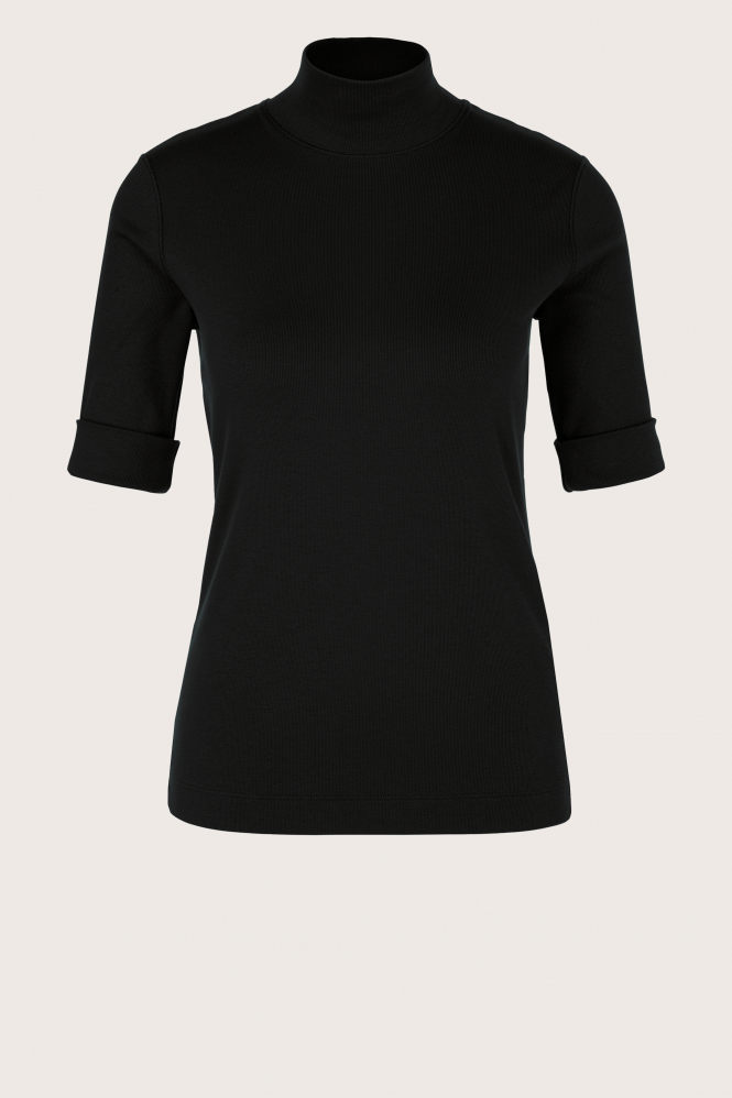 Marc Cain XS 48.04 J50 T-shirt korte mouw Zwart