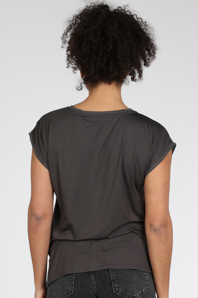 Yaya 01-701010-N T-shirt korte mouw Zwart
