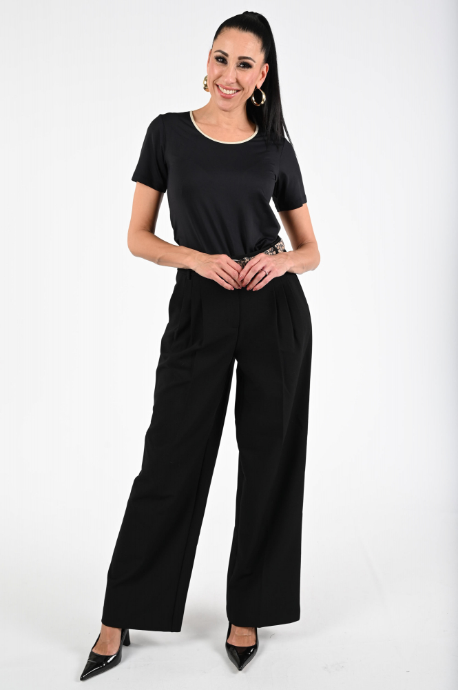 Nukus NKS01089 T-shirt korte mouw Zwart