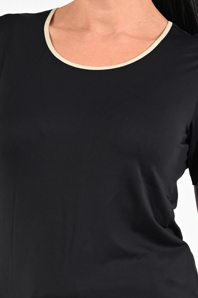 Nukus NKS01089 T-shirt korte mouw Zwart