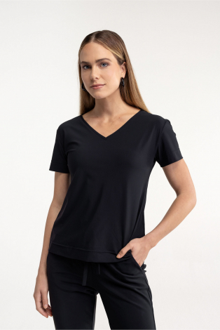 Studio Anneloes Roller shirt  Zwart