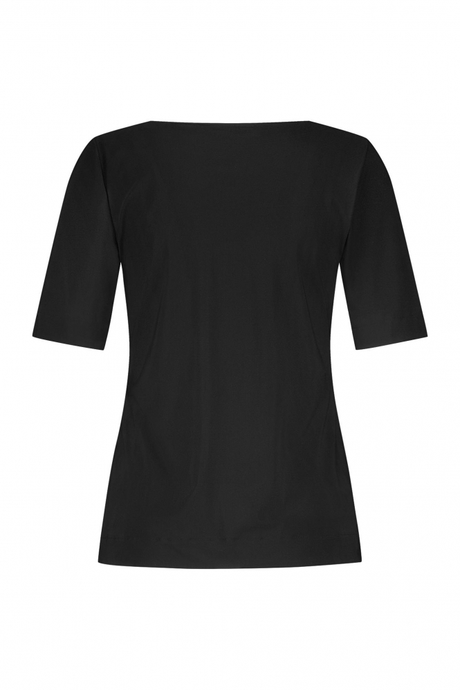 Studio Anneloes Sascha shirt  T-shirt korte mouw Zwart