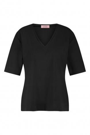 L.O.E.S. by Studio Anneloes Roller shirt Zwart