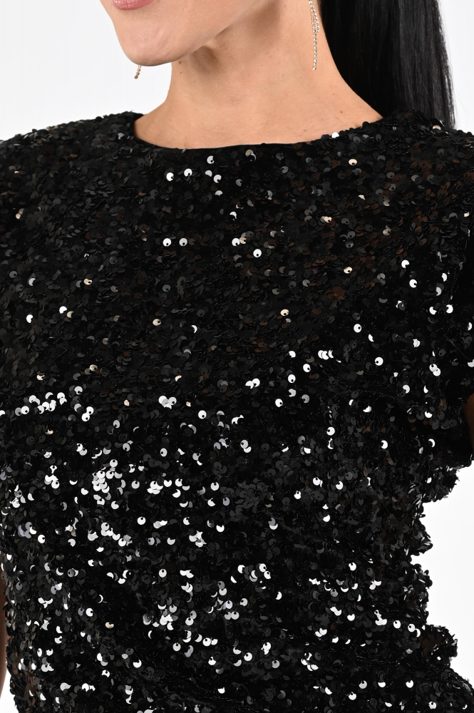 Co'couture 35952 T-shirt korte mouw Zwart